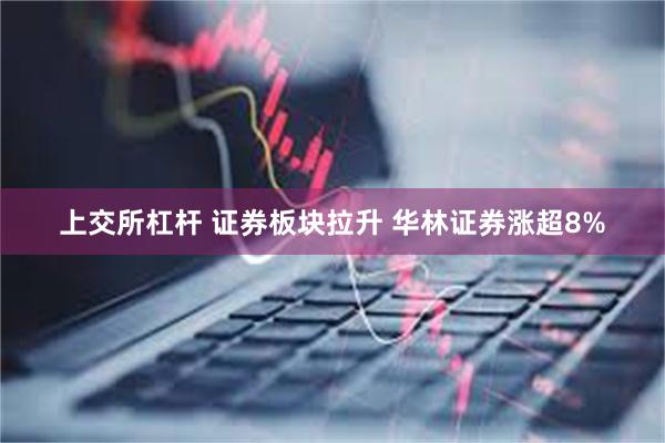 上交所杠杆 证券板块拉升 华林证券涨超8%