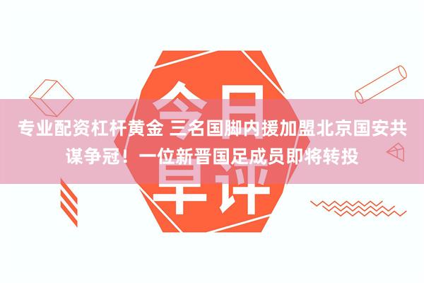 专业配资杠杆黄金 三名国脚内援加盟北京国安共谋争冠！一位新晋国足成员即将转投